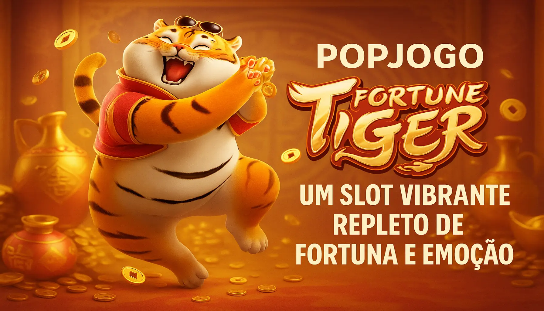 Fortune Tiger é um jogo imperdível no POPJOGO Casino