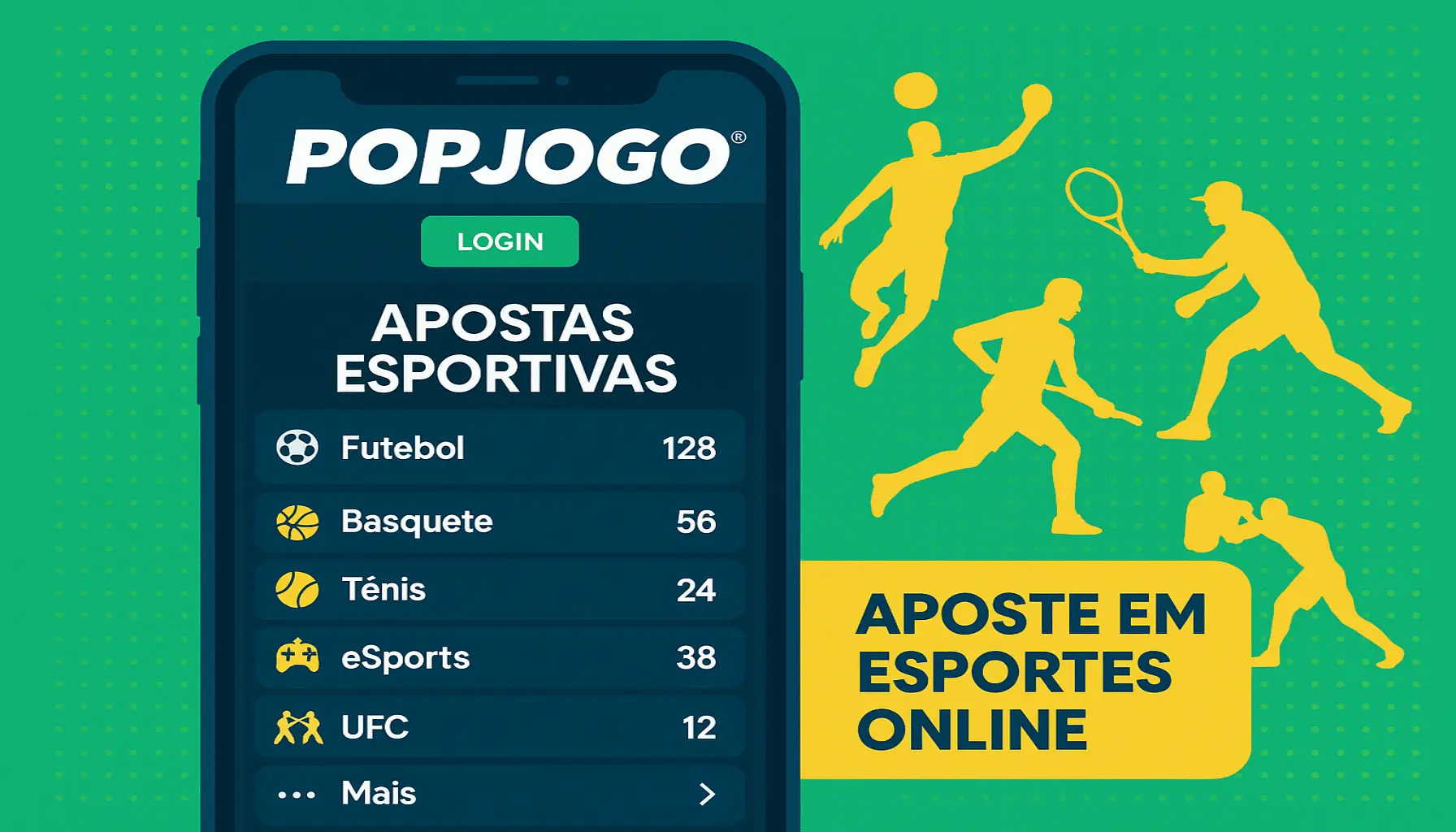 Apostas esportivas no cassino online POPJOGO